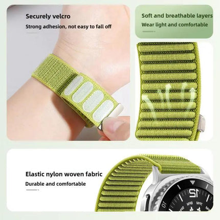 Galaxy Watch Nylon Hook And Loop Replacement Strap Xdfind