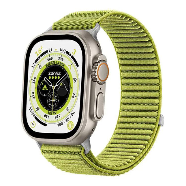 xDfind Woven Nylon Hook Loop Apple Watch Band 40-45mm | Syndmart