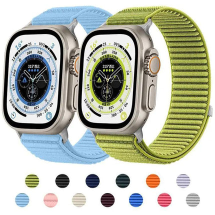 Xdfind Nylon Hook-And-Loop Watch Band 38/40/41/42mm