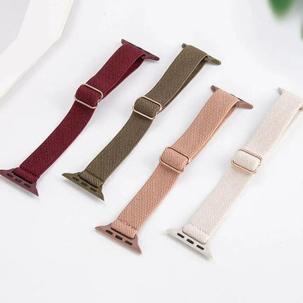 xDfind Nylon Elastic Loop Watch Band For Apple Watch 38-49mm