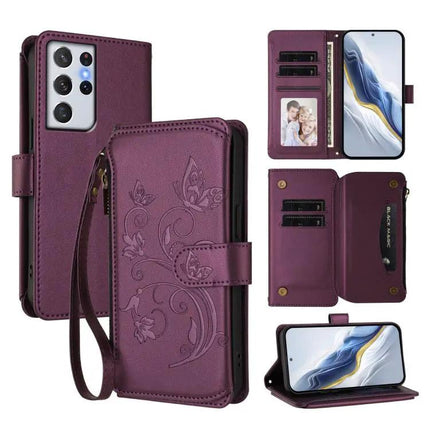 Leather Phone Case With Wallet Card Holder