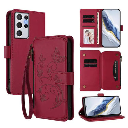 Leather Phone Case With Wallet Card Holder