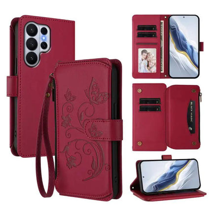 Samsung Leather Wallet Phone Case For Everyday Use With Card Slots And Cash Pocket