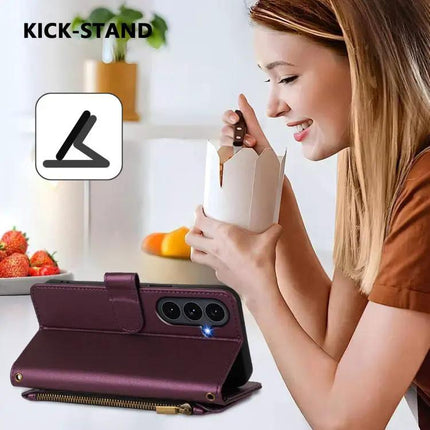 Phone Case With Wallet For Samsung Devices
