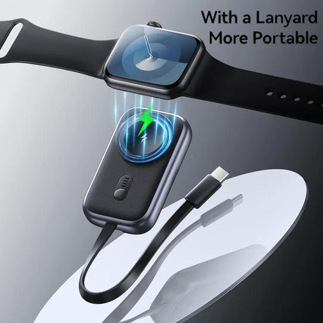 USAMS CD245 1200mAh Magnetic Charger For Apple Watch | Syndmart