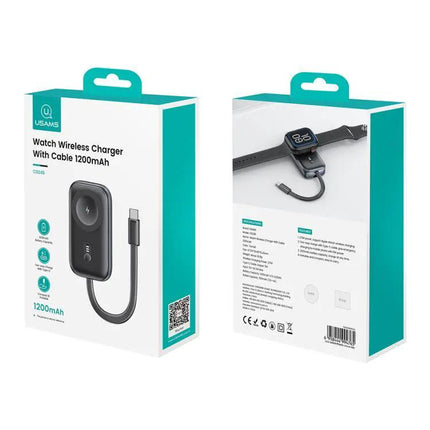 USAMS CD245 1200mAh Magnetic Charger For Apple Watch