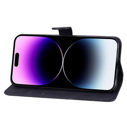 Practical Leather Flip Case for Daily Phone Protection