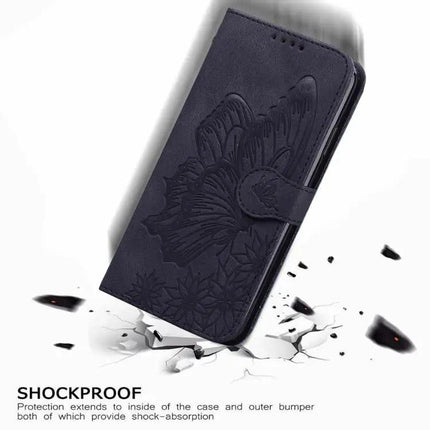 Practical Leather Flip Case for Daily Phone Protection