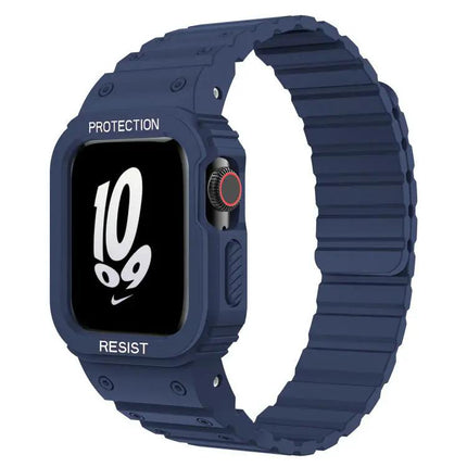 XDfind Magnetic Silicone Apple Watch Band Cover Fits 42-49mm | Syndmart