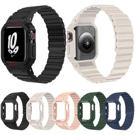 XDfind Silicone Magnetic Watch Band Cover For 38/41mm | Syndmart