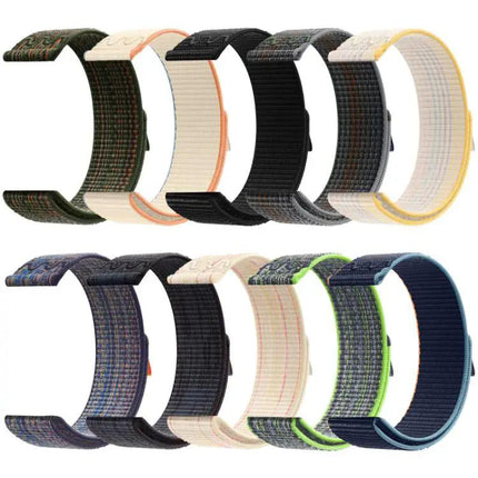 XDFind Nylon Hook and Loop Watch Band for Galaxy Watch 9/8
