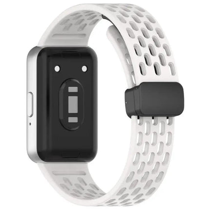 Xdfind Silicone Watch Band Magnetic Buckle for Fit3