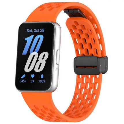 Xdfind Silicone Watch Band Magnetic Buckle for Fit3
