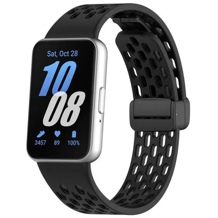 Xdfind Silicone Watch Band Magnetic Buckle for Fit3
