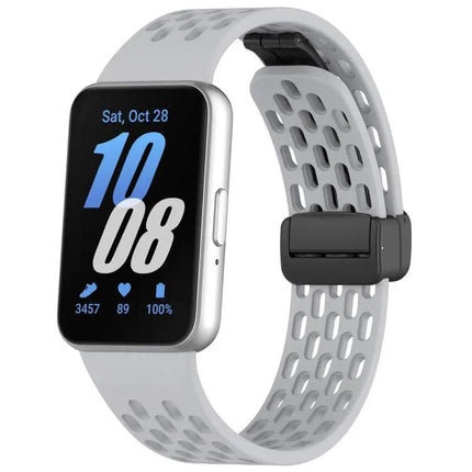 Xdfind Silicone Watch Band Magnetic Buckle for Fit3