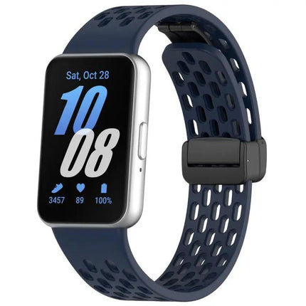 Xdfind Silicone Watch Band Magnetic Buckle for Fit3