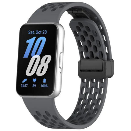 Xdfind Silicone Watch Band Magnetic Buckle for Fit3