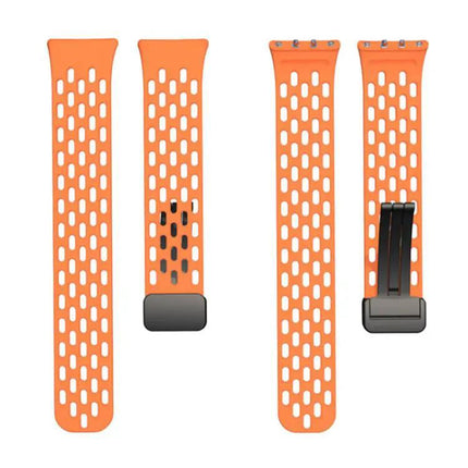 Xdfind Silicone Watch Band Magnetic Buckle for Fit3