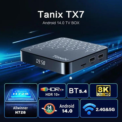 Tanix TX7 8K UHD Android TV Box for Home Streaming