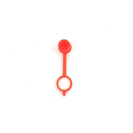 Plastic Dust Cover Cap Set For Grease Zerk Fittings M6 M8 M10 - red polyethylene protective cap for zerk fittings, corrosion-resistant