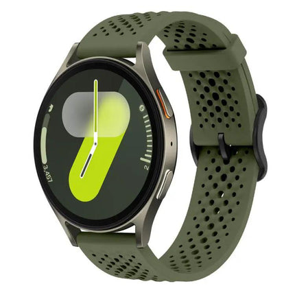 XDfind Silicone Breathable Band for Samsung Galaxy 7/6/5/FE