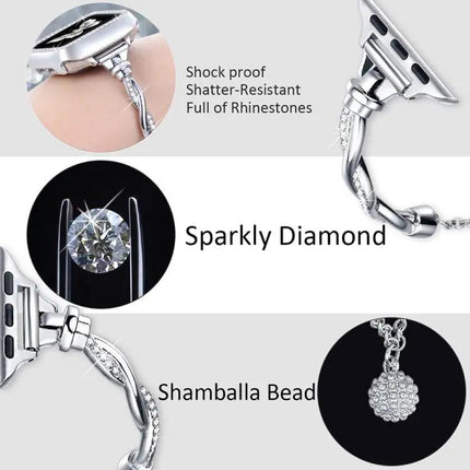 xDfind Twist Metal Watch Band for Apple Watch 38/44/49mm | Syndmart