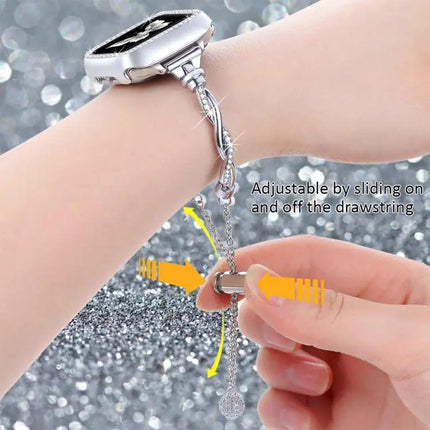 xDfind Twist Metal Watch Band for Apple Watch 38/44/49mm | Syndmart