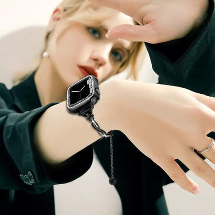 xDfind Twist Metal Watch Band for Apple Watch 38/44/49mm | Syndmart