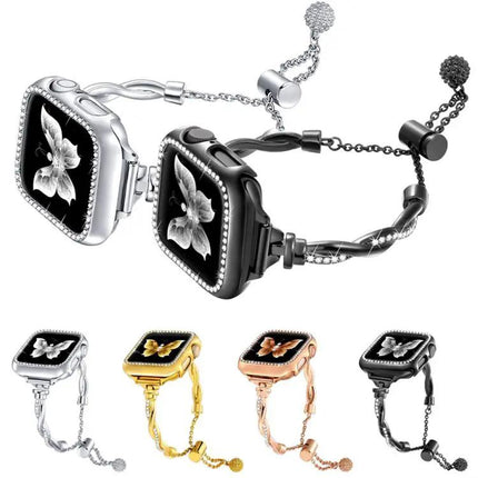 xDfind Twist Metal Watch Band for Apple Watch 38/44/49mm | Syndmart