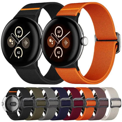 Elastic Nylon Watch Band For Google Pixel Watch 41mm 45mm