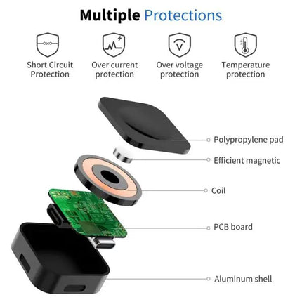 Xdfind 8-Pin Portable Magnetic Wireless Charger for Apple Watch | Syndmart
