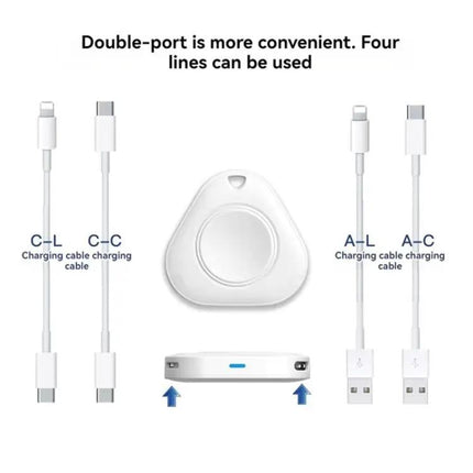 XDFind Magnetic Wireless Charger 8 Pin USB C For Apple Watch | Syndmart