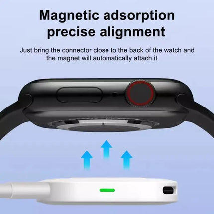 XDFind Magnetic Wireless Charger 8 Pin USB C For Apple Watch | Syndmart