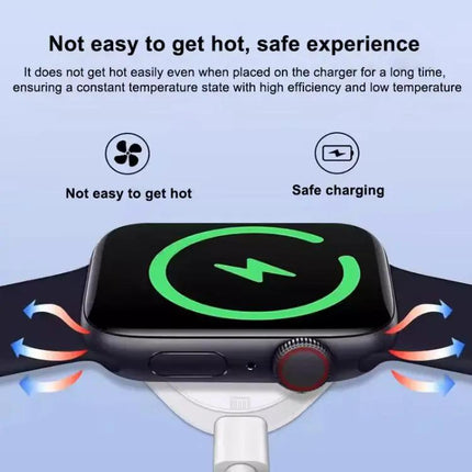 XDFind Magnetic Wireless Charger 8 Pin USB C For Apple Watch | Syndmart