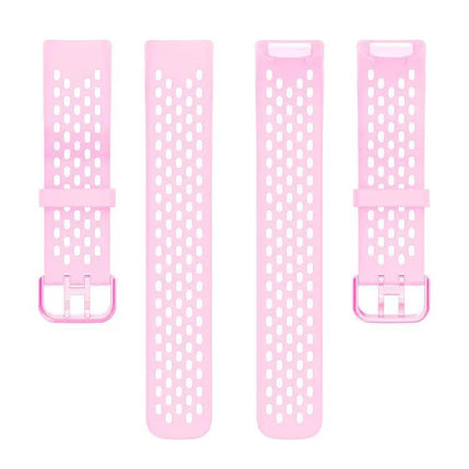 Fitbit Charge 6/5 Silicone Watch Band Breathable Hole Style