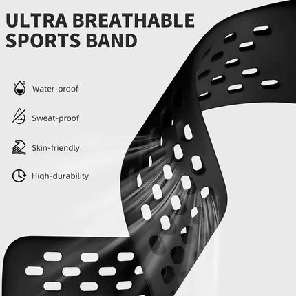 Fitbit Charge 6/5 Silicone Watch Band Breathable Hole Style