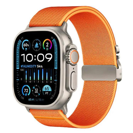 Parachute Buckle Nylon Band Apple Watch Adjustable 38-49mm