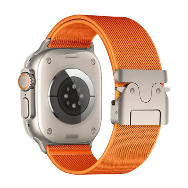 Parachute Buckle Nylon Band Apple Watch Adjustable 38-49mm | Syndmart