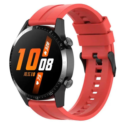 XDfind Silicone Watch Band 20mm/22mm Black Adjustable