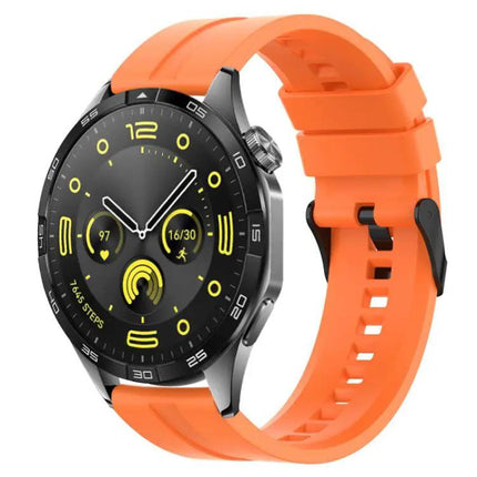 XDfind Silicone Watch Band 20mm/22mm Black Adjustable