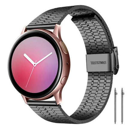 Xdfind Stainless Steel Watch Band 20mm 22mm Seven-Bead