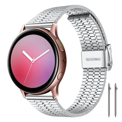 Xdfind Stainless Steel Watch Band 20mm 22mm Seven-Bead