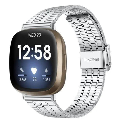 Stainless Steel Watch Band For Fitbit Versa 4/3/Sense 2