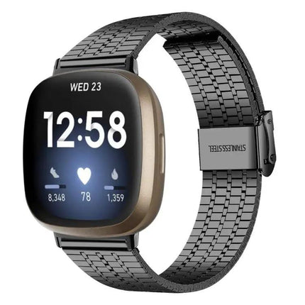 Stainless Steel Watch Band For Fitbit Versa 4/3/Sense 2