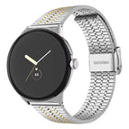 For Google Pixel Watch 4 / Watch 3 45mm / Silver Gold