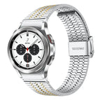 For Samsung Galaxy Watch 7 / 6 / 5 / FE / Silver Gold