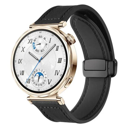 Xdfind Crazy Horse Silicone Watch Band Magnetic 18/20/22mm