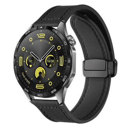 Xdfind Crazy Horse Silicone Watch Band Magnetic 18/20/22mm