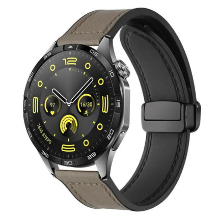 Xdfind Crazy Horse Silicone Watch Band Magnetic 18/20/22mm