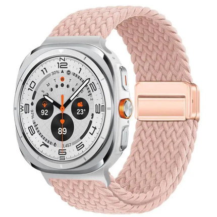 Magnetic Nylon Braid Loop Watch Band For Galaxy Watch